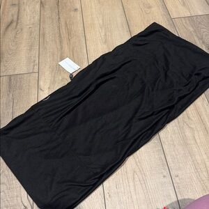 Black infinity scarf